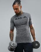 Ki5-a Seamless T-shirt - Gray