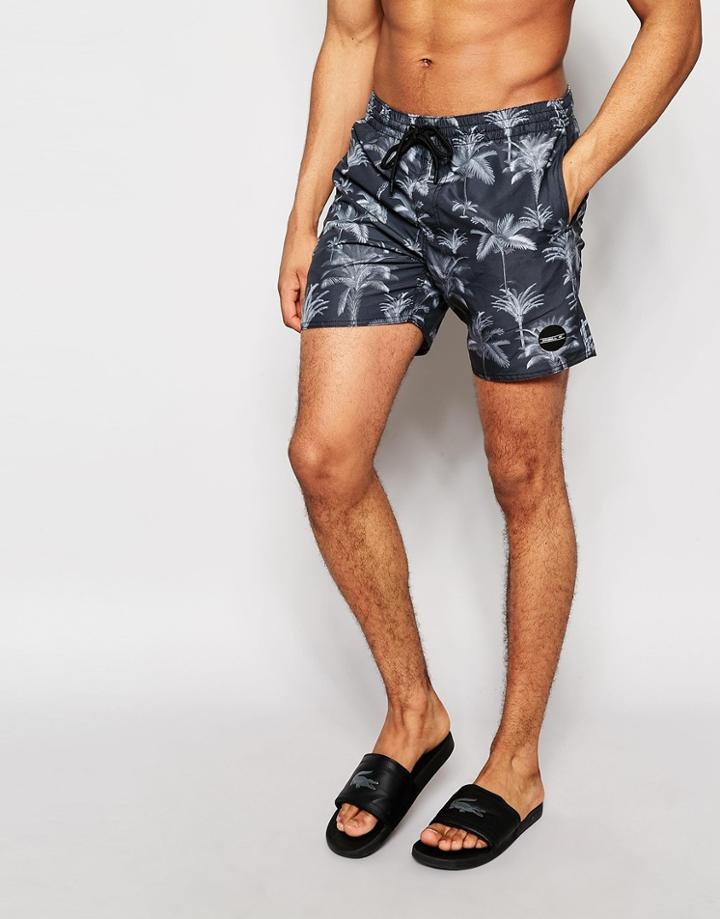 O'neill Hawaiian Swim Shorts In Black - Black