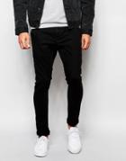 G-star Chinos Bronson Super Slim Fit Superstretch Black Overdye Twill - Black