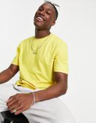 Boss Tchup T-shirt In Yellow