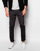 Produkt Chinos In Skinny Fit - Charcoal