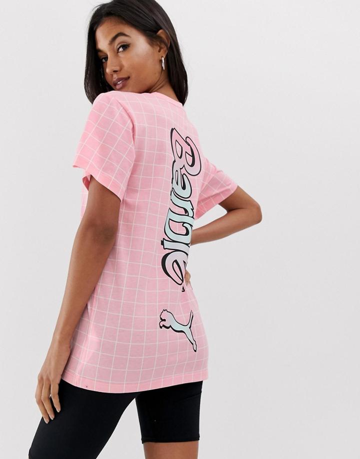 Puma X Barbie Archive Back Print T-shirt-black