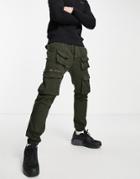 Good For Nothing Robust Cargo Pants In Khaki-green