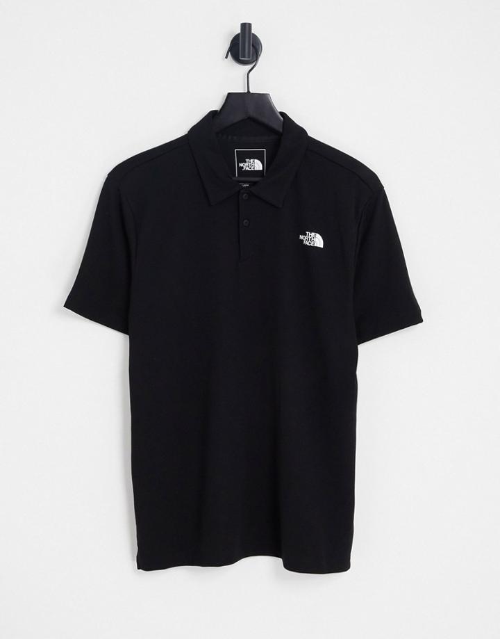 The North Face Wander Polo Top In Black