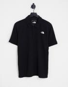 The North Face Wander Polo Top In Black