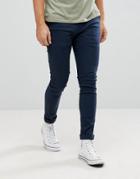 Kronstadt Stretch Chino Super Slim Pants - Navy