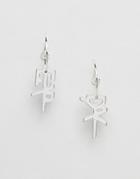 Cheap Monday Tiny Hacker Earring - Silver