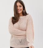 Vero Moda Curve Chunky Knitted Sweater - Red