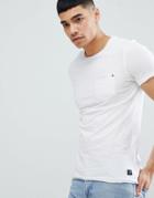 Blend Slim Fit Pocket T-shirt White - White
