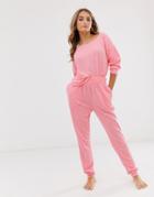 Asos Design Lounge Supersoft Jogger-pink