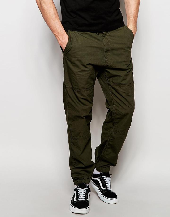 Carhartt Wip Marshall Chino Joggers - Cypress Rinsed