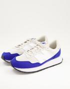 New Balance 237 Mesh Sneakers In Light Gray And Blue-grey