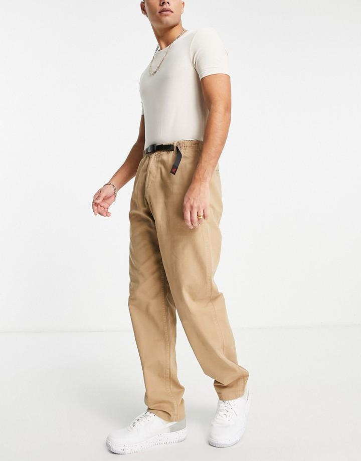 Gramicci Pants In Tan-brown
