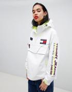 Tommy Jean 90s Capsule 5.0 Oversized Sailing Jacket - White