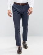 Selected Homme Slim Suit Tuxedo Pants - Navy