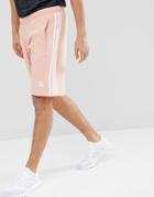 Adidas Originals Adicolor 3-stripe Shorts In Pink Cw2440 - Pink