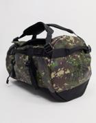 The North Face Base Camp Small Duffel Bag 50l In Camo-green