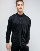 Another Influence Oversize Viscose Shirt - Black