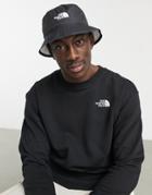 The North Face Sun Stash Bucket Hat In Black