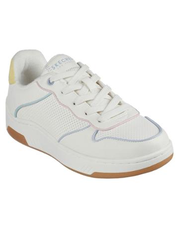 Skechers Upbeats Tracers Sneakers In White Multi