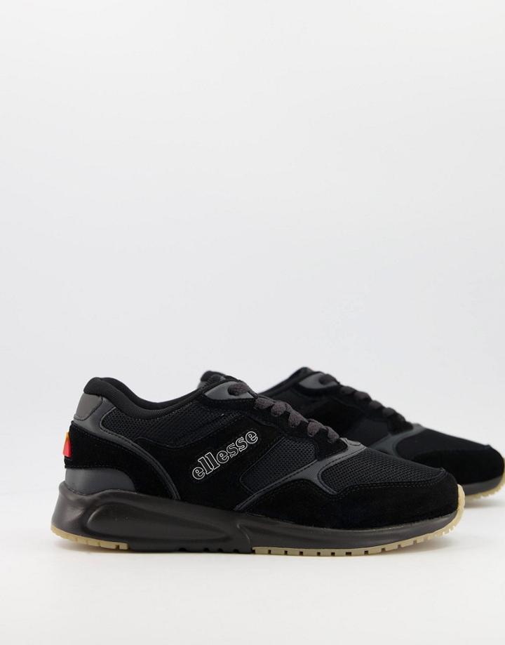 Ellesse Nyc84 Runner Sneakers In Black