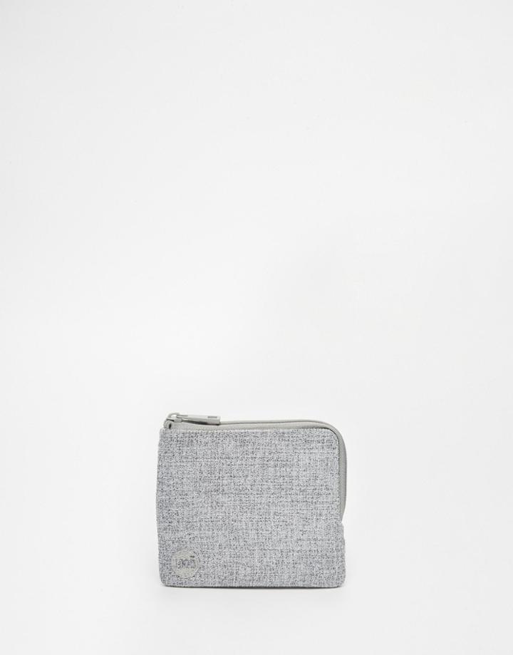 Mi-pac Crepe Zip Around Wallet - Gray