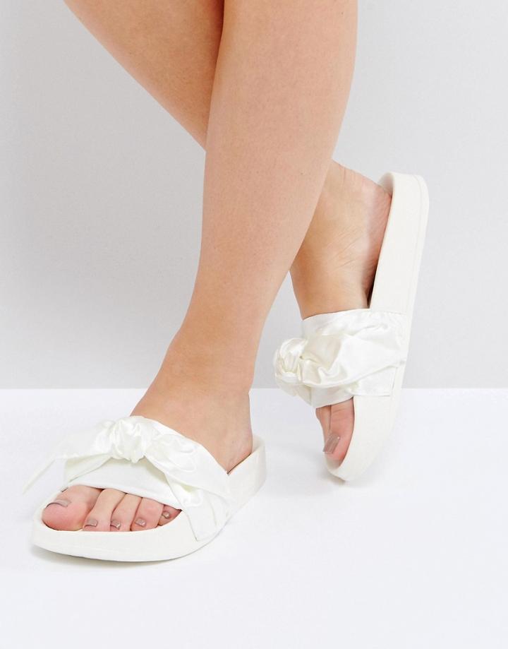 Puma X Fenty Bow Slider Sandal - Cream