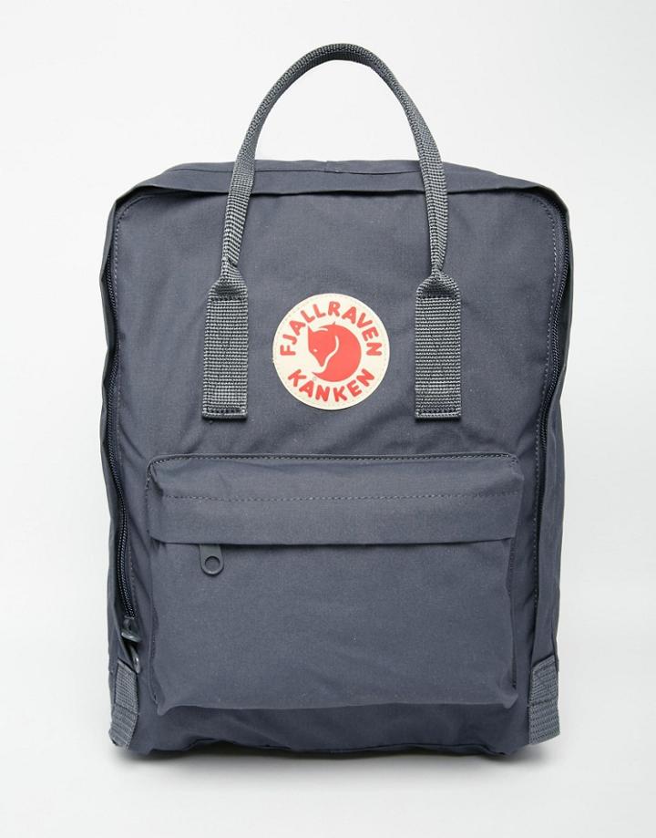 Fjallraven Classic Kanken Backpack In Graphite - Gray