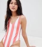 Peek & Beau Stripe Swimsuit - Multi