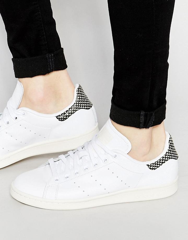 Adidas Originals Stan Smith Lizard Effect Sneakers S75319 - White