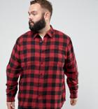 D-struct Plus Buffalo Plaid Shirt - Red