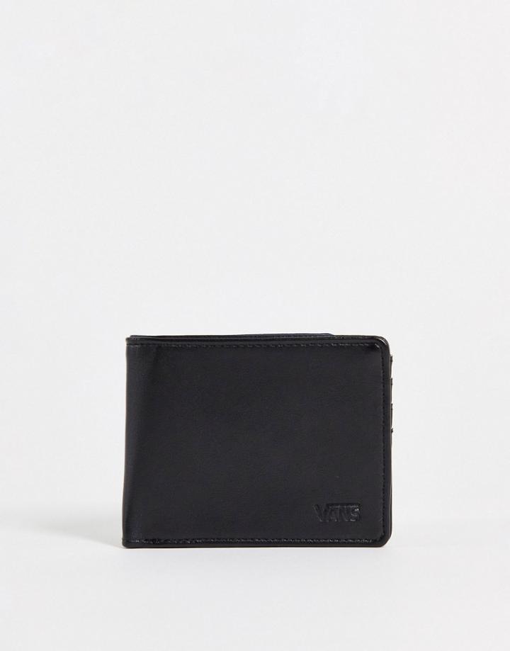 Vans Drop V Bifold Wallet In Black