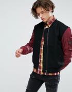 Dr Martens Wool Bomber - Black