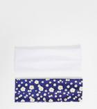 Daisy Street 90's Hair Bands 2 Pack-multi
