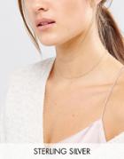 Dogeared Gold Plated Top Layer Linked Heart Chain Choker - Gold