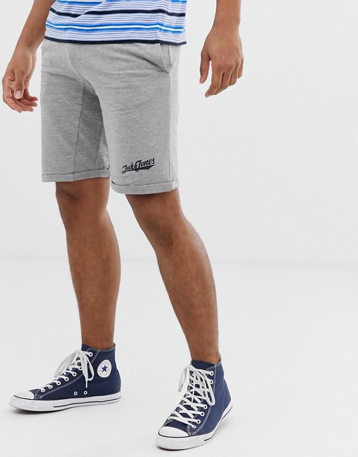 Jack & Jones Jog Sweat Shorts - Gray