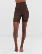 Asos Design Anti-chafing Shorts - Brown