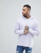 Puma Oversized Waffle Hoodie - Purple