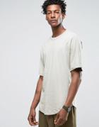 Kiomi Oversized T-shirt With Drop Shoulder - Green