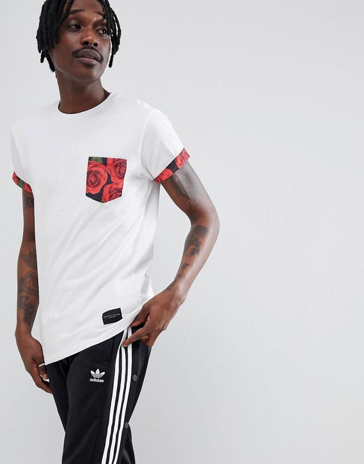 Criminal Damage Vale Pocket T-shirt - White