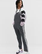 Adidas Original Three Stripe Overalls-gray