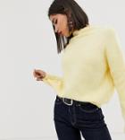 Mango Oversized Sweater In Yellow