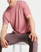 Asos 4505 Icon Easy Fit Training T-shirt With Quick Dry In Dusty Pink