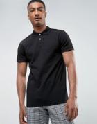 Weekday Jam Polo T-shirt - Black
