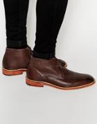 Ted Baker Torsdi Boots In Brown Leather - Brown