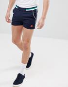 Ellesse Short With Side Piping In Navy - Navy