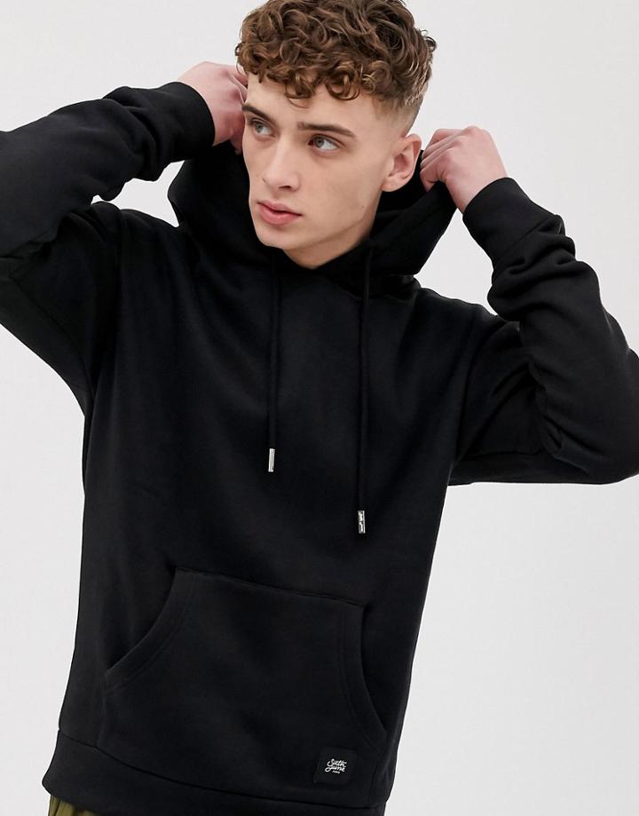 Sixth June Oversized Hoodie In Black