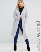 Pink Clove Lounge Oversized Slouchy Cardigan - Silver