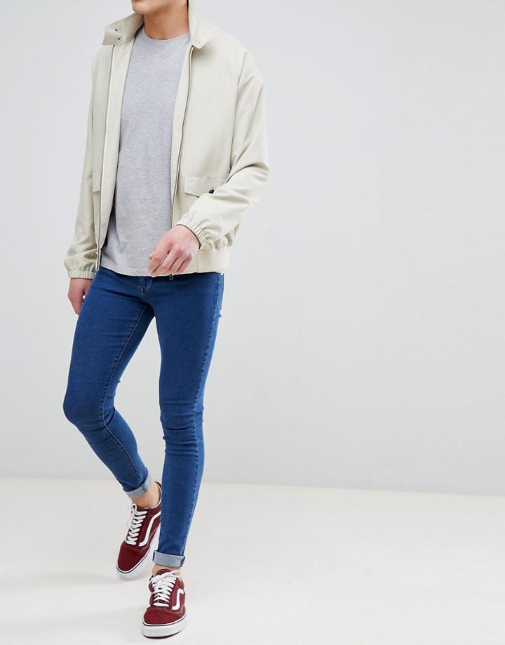 Dr Denim Leroy Pure Dark Blue Superskinny Jeans - Blue