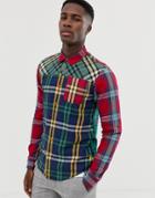 Scotch & Soda Regular Fit Mix And Match Check Shirt - Multi